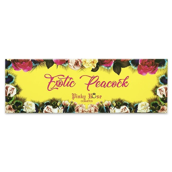 🎀PINKY ROSE EXOTIC PEACOCK EYESHADOW PALETTE - Picture 4 of 11